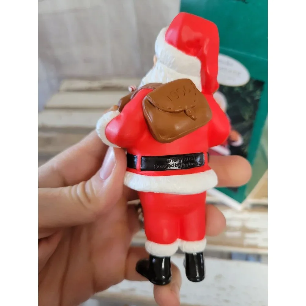 Hallmark Santa‎ 1996 Rudolph ornament Xmas holiday tree